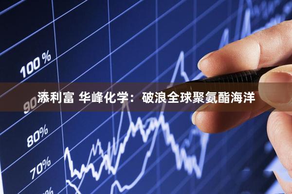 添利富 华峰化学：破浪全球聚氨酯海洋